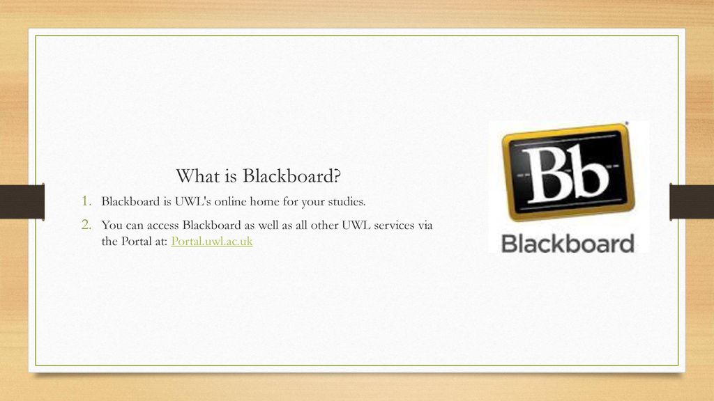Uwl blackboard deals